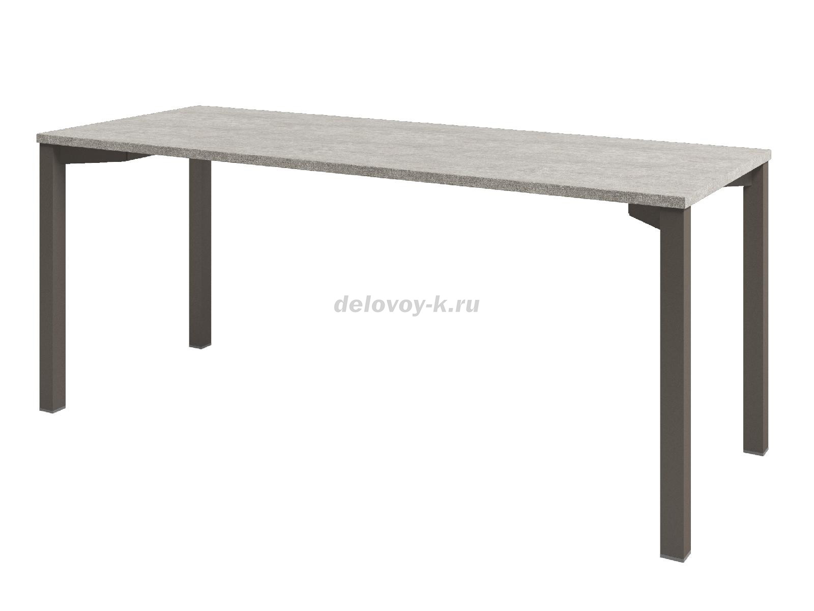 D-33 Стол на металлокаркасе на 1 чел., 1800*700*750. фото