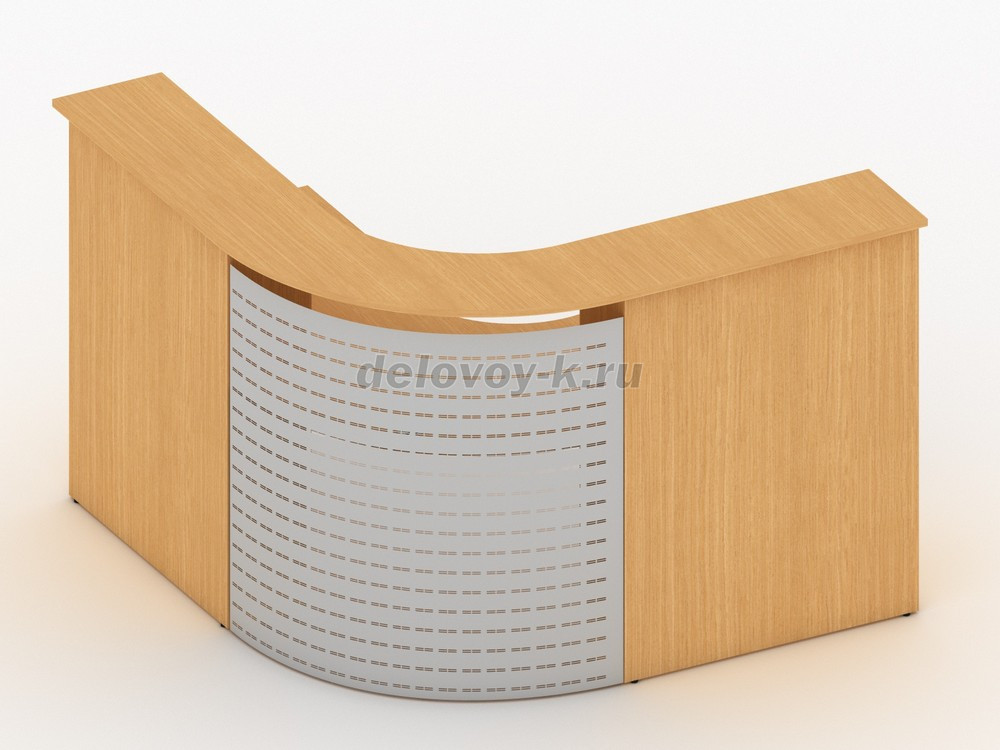 Стойка угловая с металлическим экраном 1700х1700х1200 41.05/441.05 фото