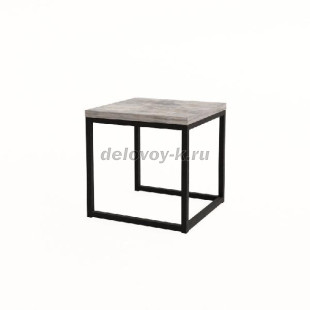 21S-LOGIC.001 Стол журнальный квадратный маленький СМОЛ ЛОДЖИК (400*400*400) рис1