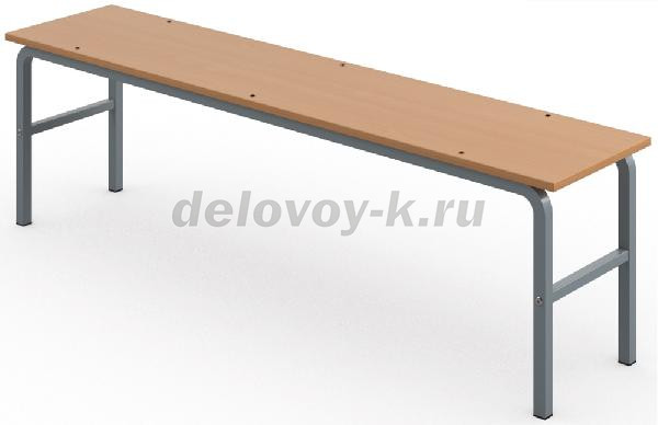 Банкетка 2-местная жесткая разборная 1250*320*420 рис1