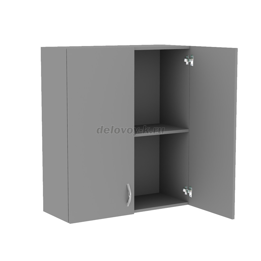 Шкаф навесной с двумя распашными дверями (1 полка) 920 800*320*920 фото 2