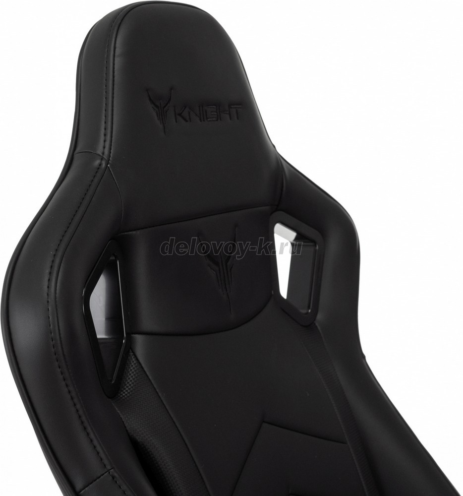 Кресло игровое KNIGHT GLADIATOR экокожа, крестовина металл фото 10