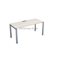 СРП-П.008 Стол рабочий, прямолинейный (1200-700-750) ivory_алюминий матовый рис3