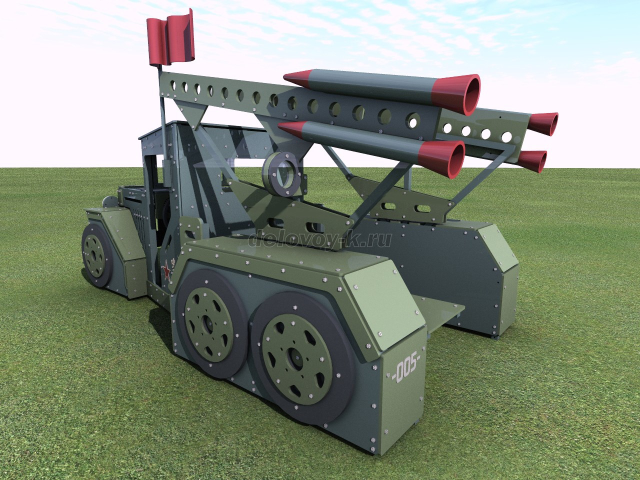 Детская площадка КАТЮША серия Гвардеец фото 4