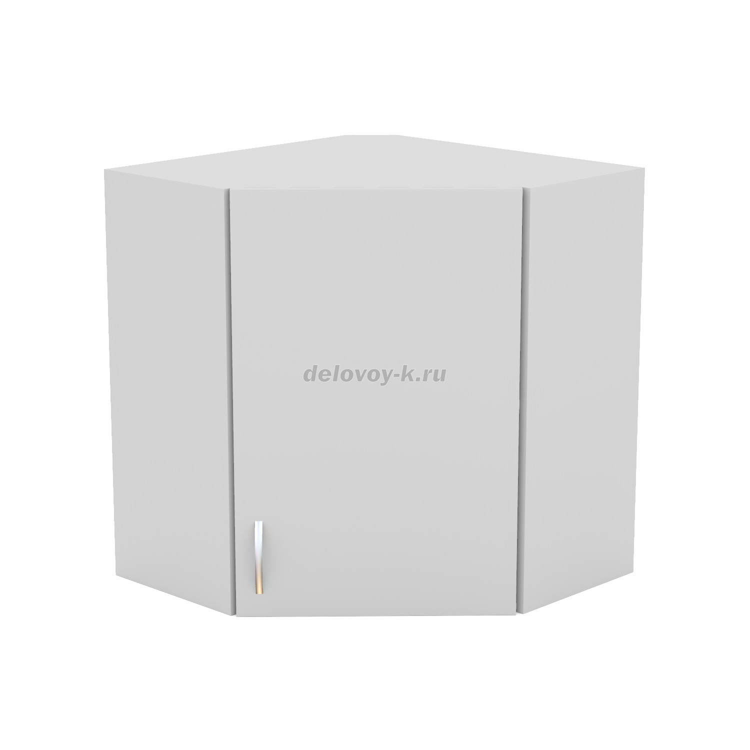 Шкаф кухонный навесной угловой с одной распашной дверью 720 мм 600*600*720 фото 1