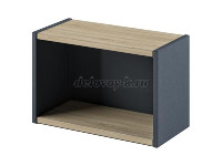 Полка подвесная I-046 Антрацит рис1