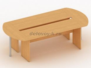 Стол для заседаний 2400*1180*720 ПР-13.01х2/63х2/147х2 рис1