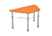 СТОЛ РЕГУЛИРУЕМЫЙ 'ТРАПЕЦИЯ' СТОЛЕШНИЦА ПЛАСТИК, С 00 ПО 1 рис1