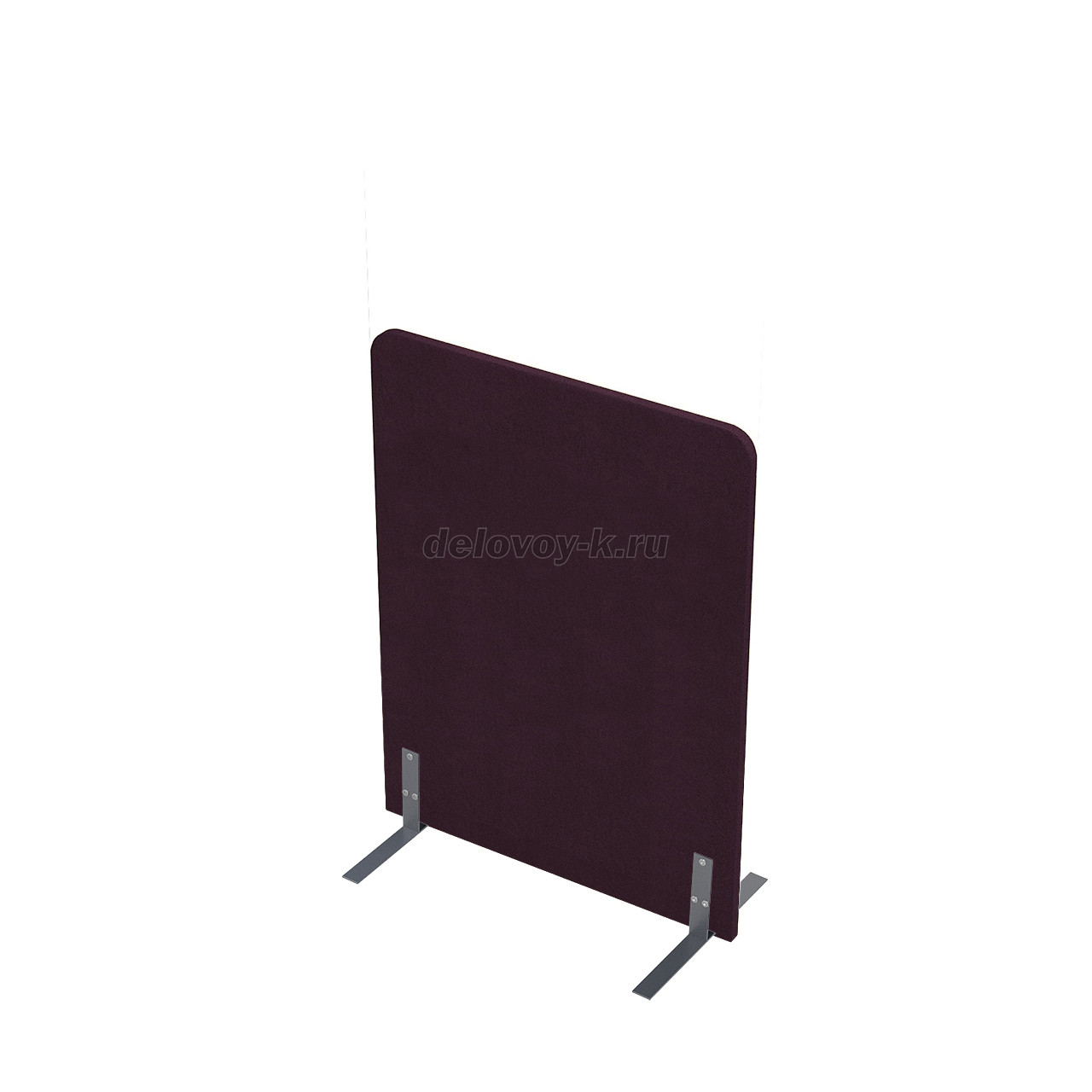 011.МПО.8011 Акустическая мобильная перегородка на стационарных опорах 800*450*1100 фото
