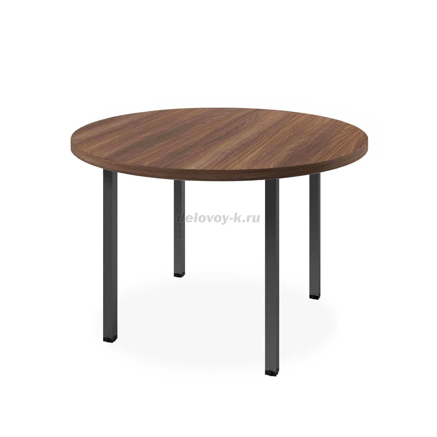 Стол для совещаний круглый на металлокаркасе 1200 мм Lite VL-107 1200*1200*750 фото