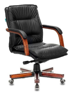 Кресло руководителя Бюрократ T-9927WALNUT-LOW рис1