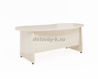 Стол руководителя (С-1.3) Дуб молочный рис1