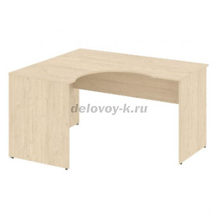 Стол криволинейный левый В.СА-3 (L) 1400*1200*750 (Бук Артизан) рис1