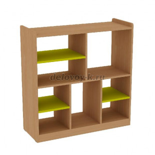 Стеллаж, модуль 2 СТ-008 900*320*900 рис1