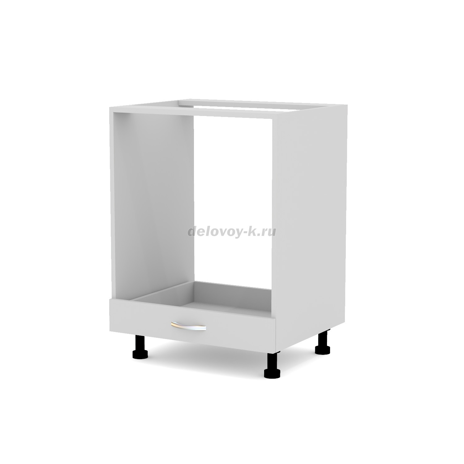 Тумба кухонная под встроенный духовой шкаф с выдвижным ящиком 600*500*720 фото 1