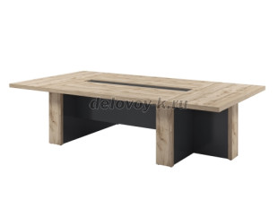 T-104 Стол переговоров на 8 человек. Под заказ, без центральной вставки рис1