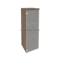 Шкаф средний узкий левый (1 средний фасад стекло)  O.SU-2.4(L) рис1