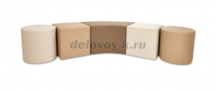 Пуф радиусный большой Кубо С-32/5 рис2