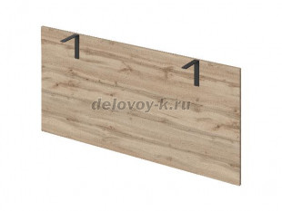 N-040 Царга к столам на металлокаркасе. ЛДСП 12 мм. Крепится к металлокаркасу. Для стола 1200 мм рис1