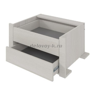 13ВЯ.006 Модуль с 2-мя выдвижными ящиками для шкафа-купе Comfort (577*506*333) рис1