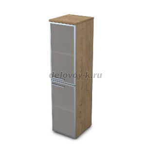 9П.004.9 Пенал со стеклом (400*450*1645) правый рис1