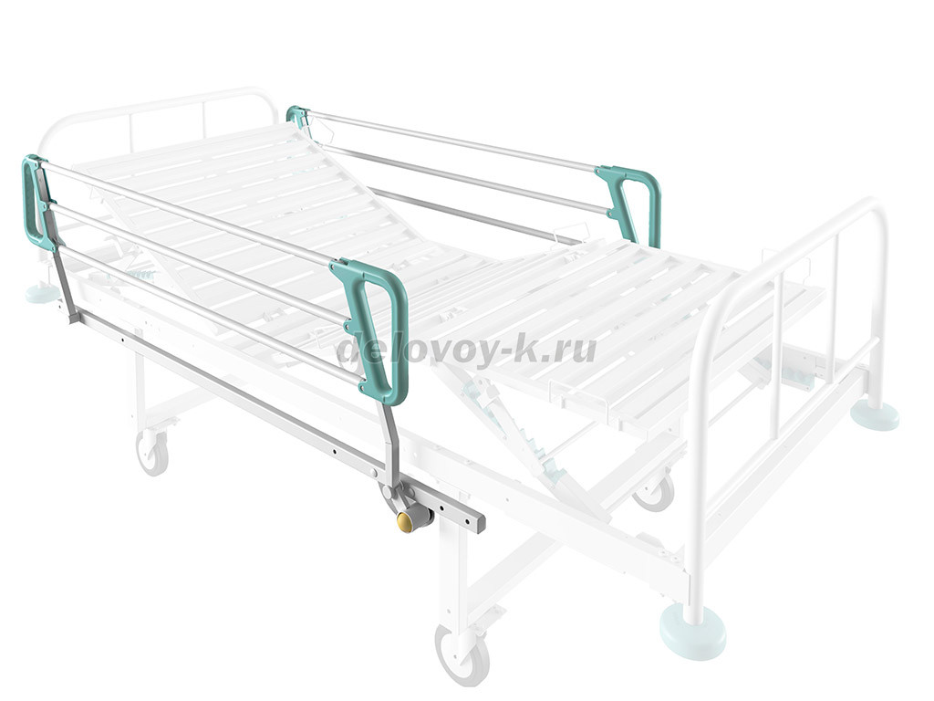 Ограждения боковые MBS-02 (КМ 2) для кровати общебольничной механической фото 2