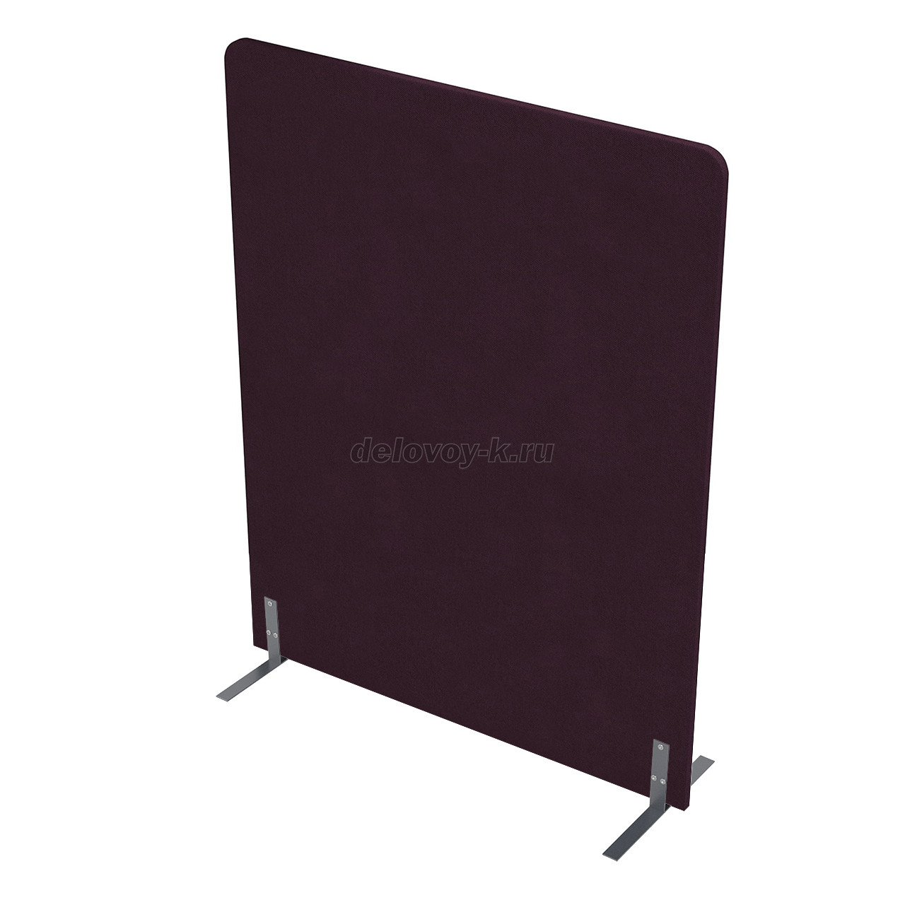 011.МПО.1216 Акустическая мобильная перегородка на стационарных опорах 1200*450*1600 фото