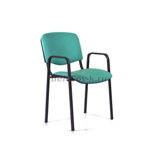 Стул Кора каркас черный, кожзам Z рис1