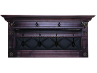 Вешалка в прихожую Сильвия Н5 эко-кожа кор. т.кор._b рис2