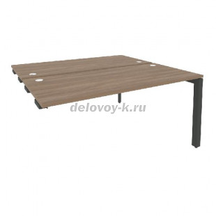 Стол-приставка двойной на П-образном м/к к опорным элементам 1580*1475*750 O.MP-D.SPR-4.7 рис1