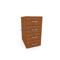 Тумба 4 ящика 396х600х750 Д-2.01 Гварнери. рис2