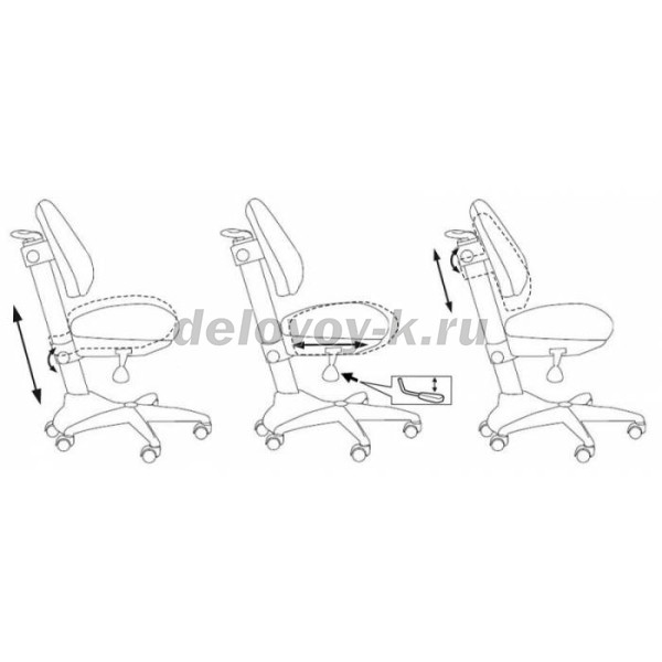 Кресло детское Бюрократ KD-2 рис2