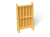 Шкаф для полотенец 2-х ярусный 5-ти секционный, 700*300*1250 (разноцветный (ая), Желтый) рис1