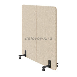 Перегородка мобильная на колесной опоре Муви 140*140*35 рис1