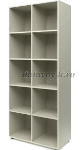 Шкаф для учебных пособий открытый с ячейками 800*420*1950 рис1