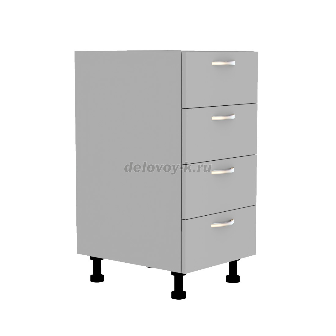 Тумба кухонная с четырьмя выдвижными ящиками 450*500*720 фото 1