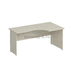 К.123 Стол эргономичный правый 1600*750*900 рис1