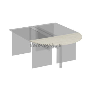 К.208 Приставка к столу без опоры 1500*25*700 рис1