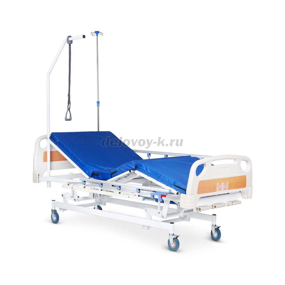 Кровать функциональная механическая РС106-Б с регулировкой высоты фото 15