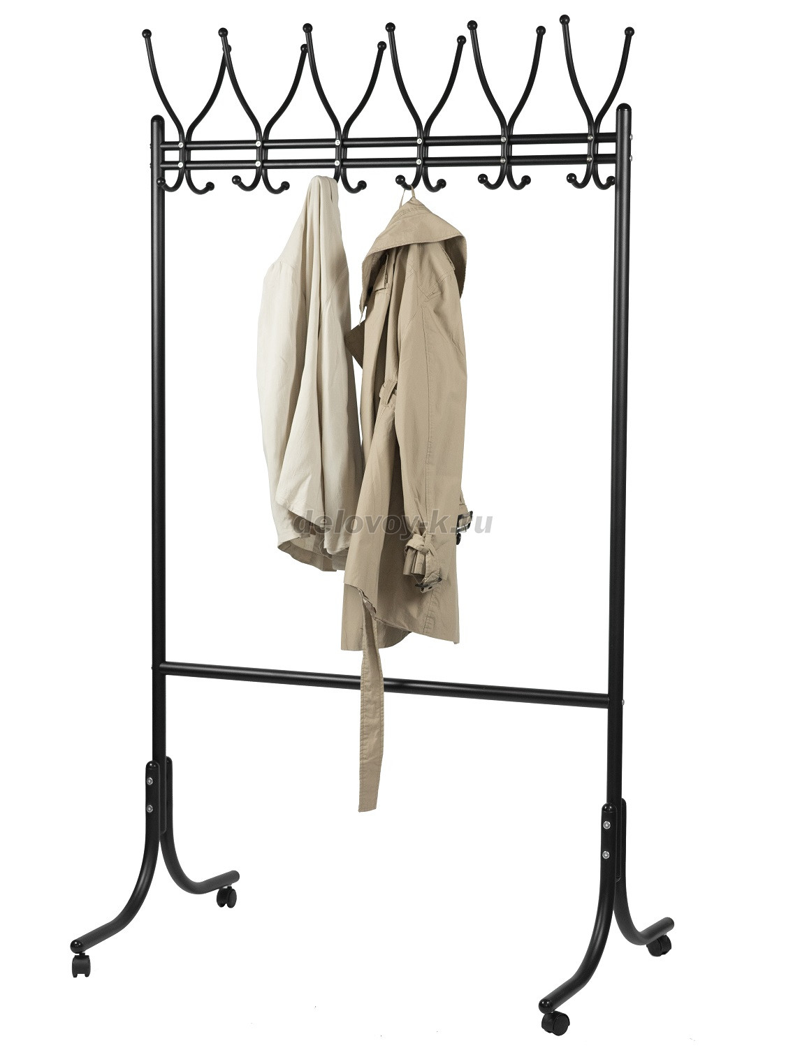 Вешалка напольная на колесах М 11 фото