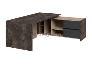 EN.SR-107  Стол руководителя угловой правый 2100х1785х760 рис2