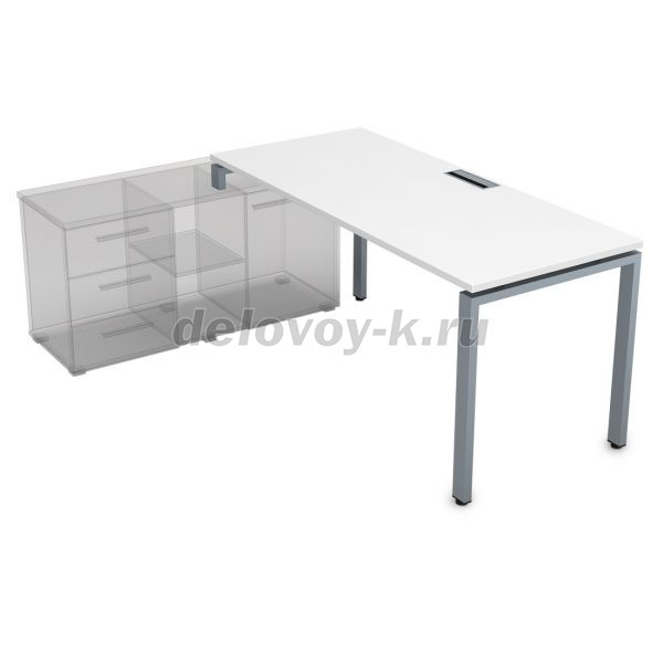 СТЛ-П.995 Стол рабочий прямолинейный три опоры, левый (1800*900*750) рис4