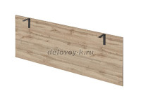 Царга к столам на металлокаркасе. ЛДСП 12 мм. Крепится к металлокаркасу. Для стола 1500 рис1