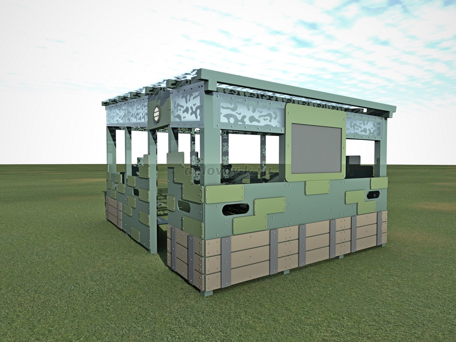 Детская площадка ШТАБ серия Гвардеец фото 4