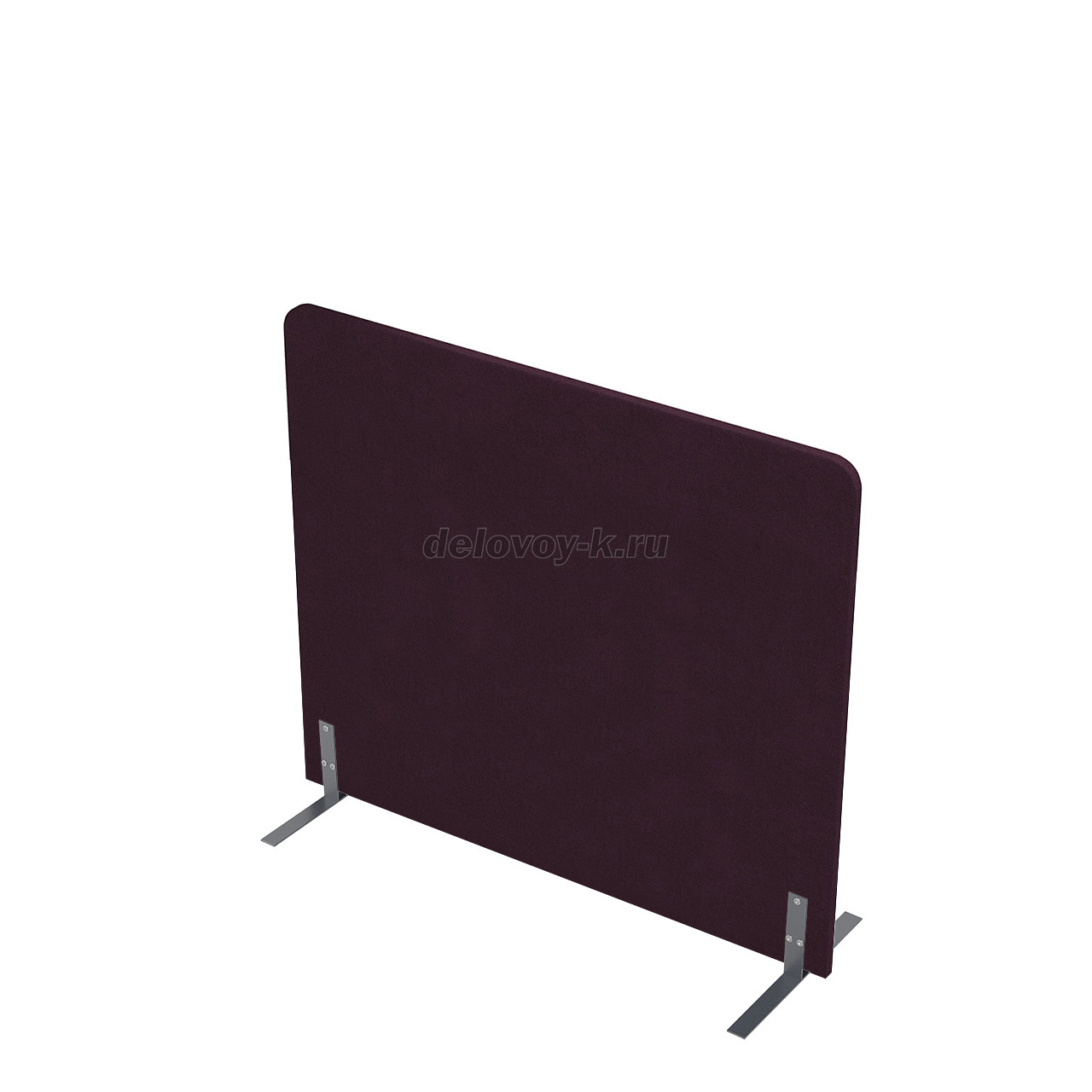 011.МПО.1211 Акустическая мобильная перегородка на стационарных опорах 1200*450*1100 фото