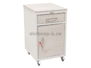 Тумба медицинская для кабинетов и палат МД ТП L-6 рис1