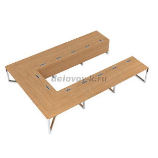 16СПН.192 Стол прямой бенч, начальный модуль (1200*900*750) рис2