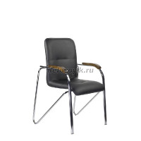 Стул Самба, хром, экокожа, дерево рис1