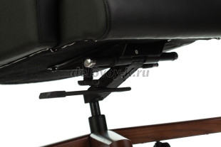 Кресло руководителя Бюрократ _DUKE кожа крестовина металл/дерево рис3