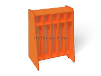 Шкаф для полотенец 2-сторонний 5-секционный рис1